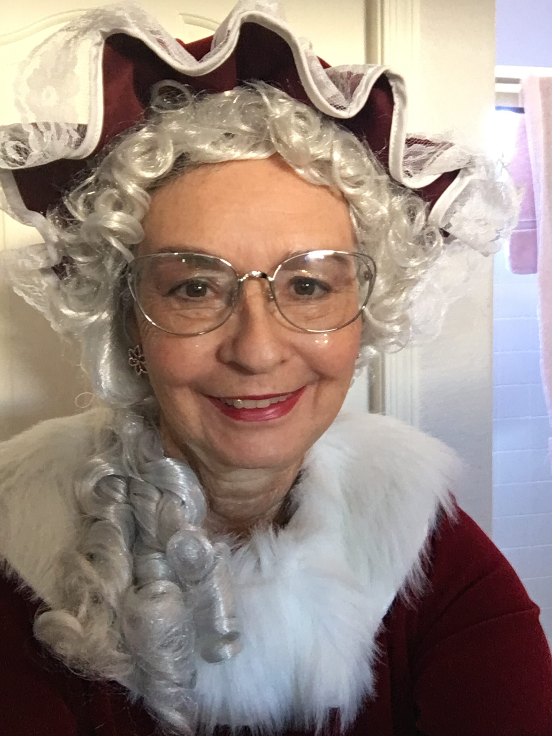 Headshot of Mrs. (Judi) Claus Headshot of Mrs. (Judi) Claus