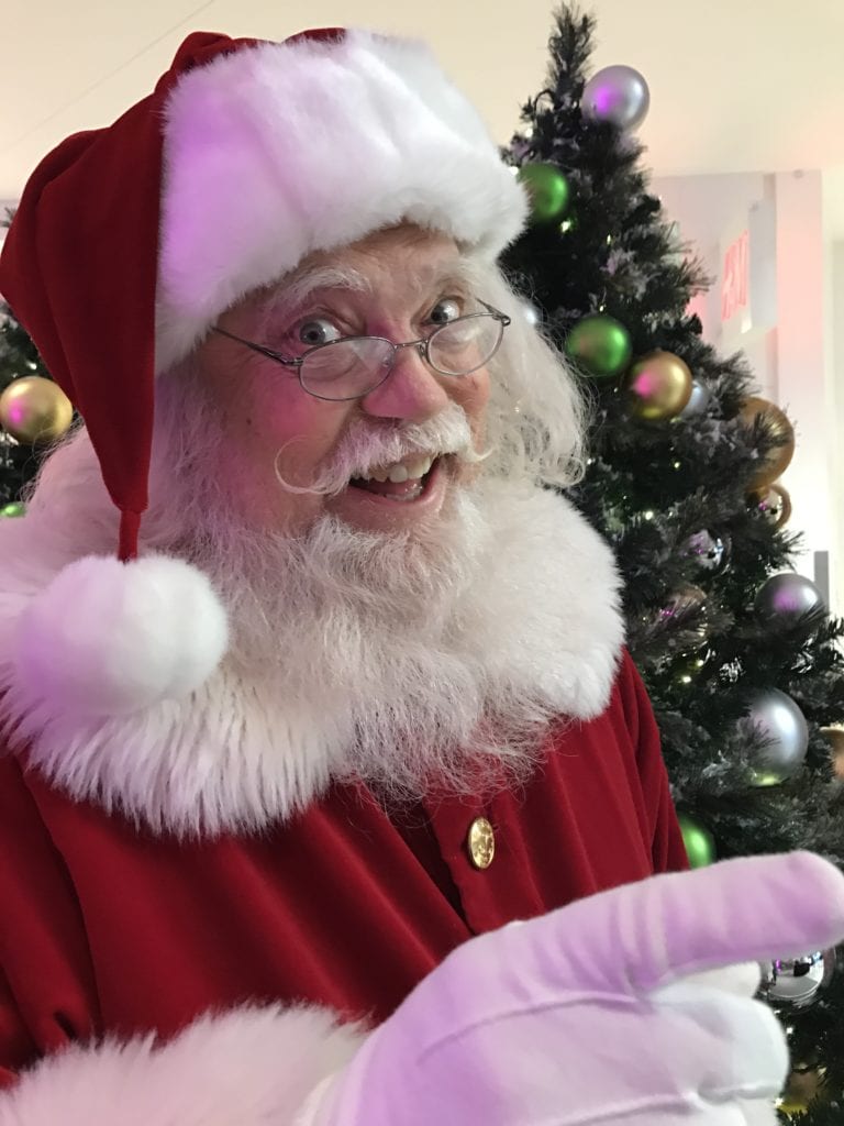 Santa Roger Home Close-up of Santa Roger